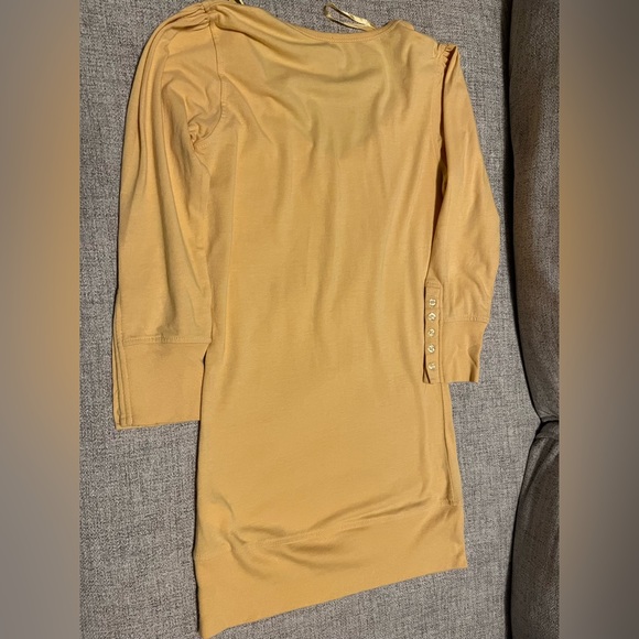 Urban Behavior 3/4 Sleeve Yellow Button Henley S - Picture 8 of 12